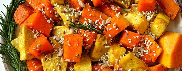 Fırında Balkabağı Kereviz