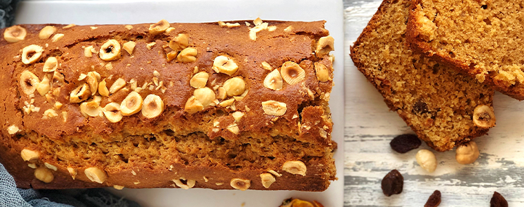 Fındıklı&Üzümlü Fit Kek