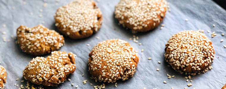 Tahinli Cevizli Kurabiyeler